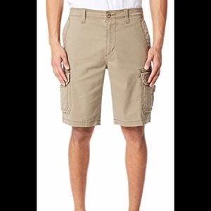 UNIONBAY Mens Flex Waist Cargo Shorts (Dugout, 42)
